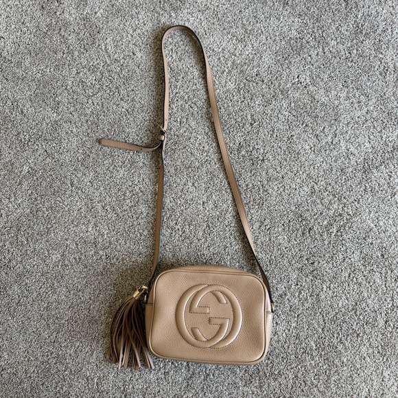 Gucci Tan Disco Bag - Picture 1 of 13